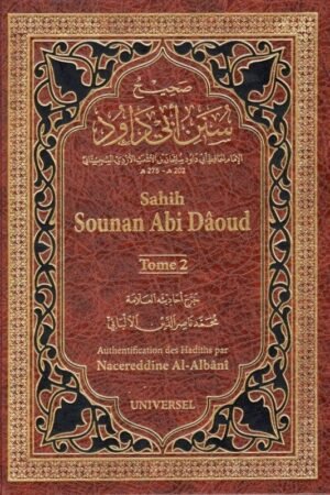 Sounan At-Tirmidhî – 2 Tomes Arabe-Français avec invocations en phonétique – Authentifié par Sheikh Al-Albânî – Éditions Universel
